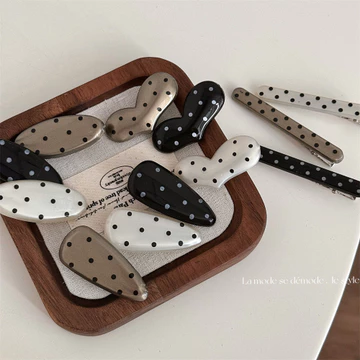 Ness Home Kẹp Tóc Hàn Quốc Chấm Bi Tình Yêu Giọt Nước Kẹp Tóc Nổ Kẹp Đơn Giản Phù Hợp Với Mỏ Vịt Kẹp Tóc Kẹp Tóc Phong Cách Hàn Quốc Kẹp Tóc Nhỏ Kẹp Tóc Kẹp Tóc Nhỏ Kẹp Tóc Bên Phụ Kiện Tóc
