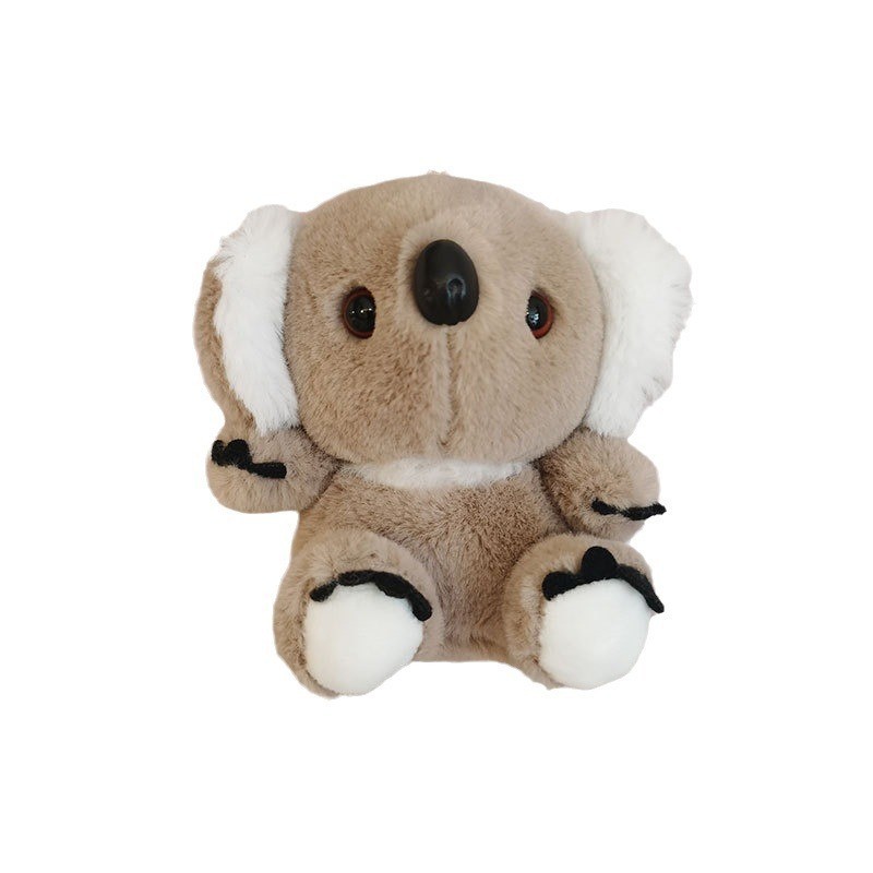 Móc Khóa Thú Nhồi Bông Koala – Lông Ngắn Sang Trọng, Mềm Mại, Phụ Kiện Treo Túi Xách Dễ Thương