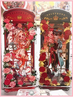 Sản phẩm mới Thương hiệu đứng Hanako -kun Yugi Amane Phong cách phổ biến Acrylic hai chiều Thung lũng trái đất Thanh thiếu niên Hanako-kun Gian hàng điện thoại Thương hiệu đứng Đồ trang trí hàng hóa Yahiro Nene Akane Aoi Nanamine Sakura Namine Sakura