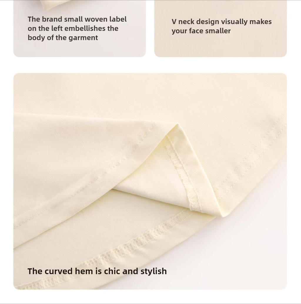 Mô tả Camel CROWN Áo Thun Nữ Ve Áo Ngắn Tay Thoáng Khí Nhanh Khô Mát Mỏng Thường Ngày Thể Thao Top - 7
