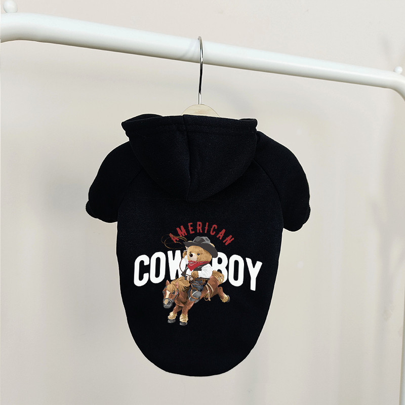 Áo hoodie in hình xu hướng thú cưng áo hoodie chó cỡ nhỏ và vừa quần áo có mũ trùm đầu cho chó