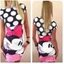 Váy Mini Bodycon in hoa lụa sữa phong cách hợp thời trang dành cho người lớn trẻ