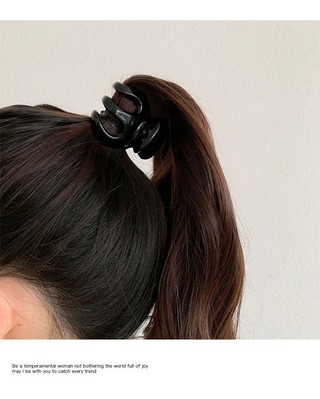 Kẹp móng vuốt nhỏ bí ngô, kẹp tóc quả bóng lớn, tạo tác cố định đuôi ngựa cao, kẹp móng vuốt nhỏ đầu công chúa