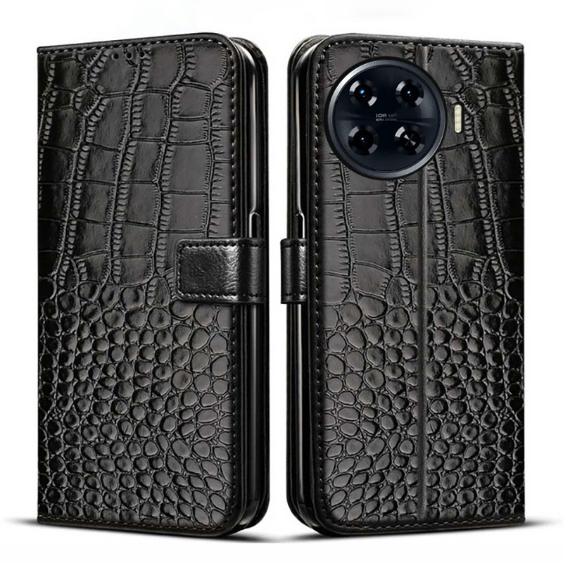 Dành Cho Tecno Spark 20 Pro + Spark 20 Pro Plus KJ7 4G Ốp Lưng Ví Đựng Thẻ Đứng Bao Da Lật Từ Tính Cho Tecno Spark 20 Pro Plus Ốp Điện Thoại