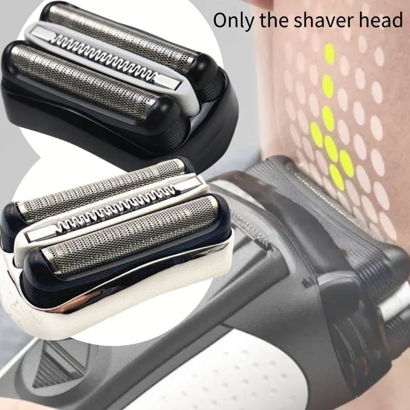 Đầu thay thế điện Braun 32b / 32s Thiết kế ba cánh để đóng và cạo chính xác