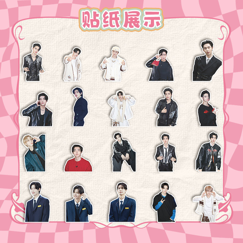 Linxx 40 CÁI ENHYPEN Dán Gói Kpop Boy Nhóm Fan Bộ Sưu Tập Hỗ Trợ Miếng Dán 40 Tờ Trong Túi Cho Kpop Hàng Hóa Album Tiếp Liệu