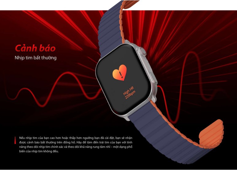 Cảnh báo nhịp tim bất thường Kieslect KS Pro