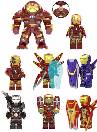 Marvel Avengers Venom Spider Bat Iron Man Thanos Khối xây dựng lắp ráp Lego tương thích Đồ chơi mô hình nhỏ