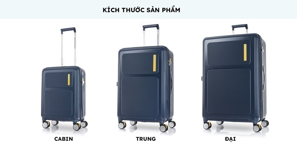 Mô tả Vali kéo Maxivo American Tourister Mỹ Sản phẩm chính hãng bảo hành toàn cầu - 3