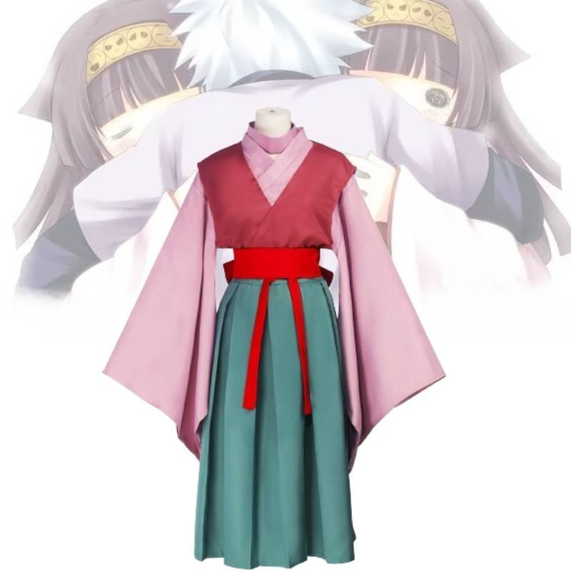 Anime Chủ đề Nhật Bản Full-time Hunter Cosplay Kurapika Pink Aluka In