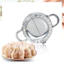 Máy làm bánh bao bằng thép không gỉ bền bỉ Sử dụng tại nhà Dụng cụ ép bánh bao bạc 304