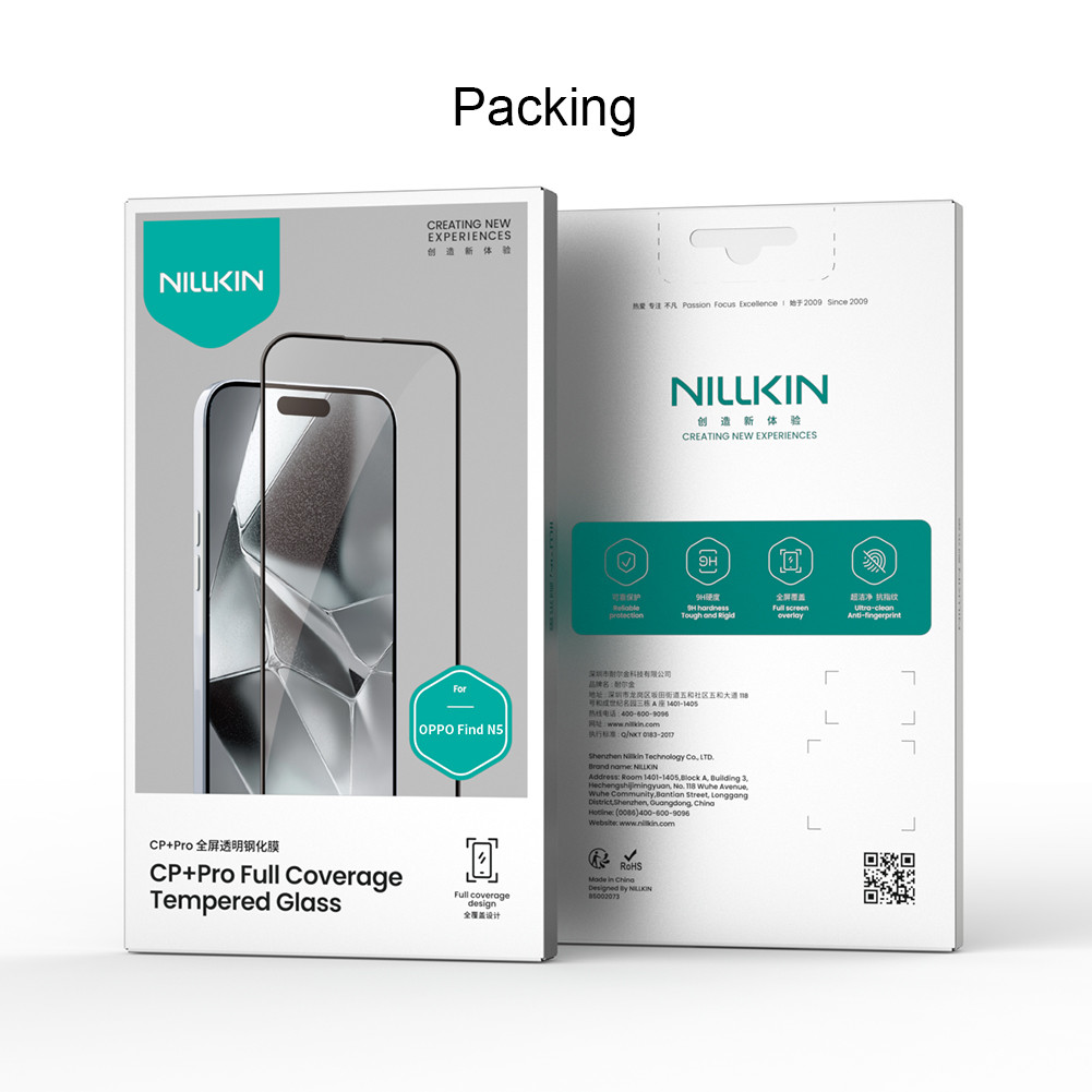 Mô tả Kính cường lực NILLKIN CP + Pro cho OPPO Find N5 9H Tấm bảo vệ màn hình chống cháy nổ - 12