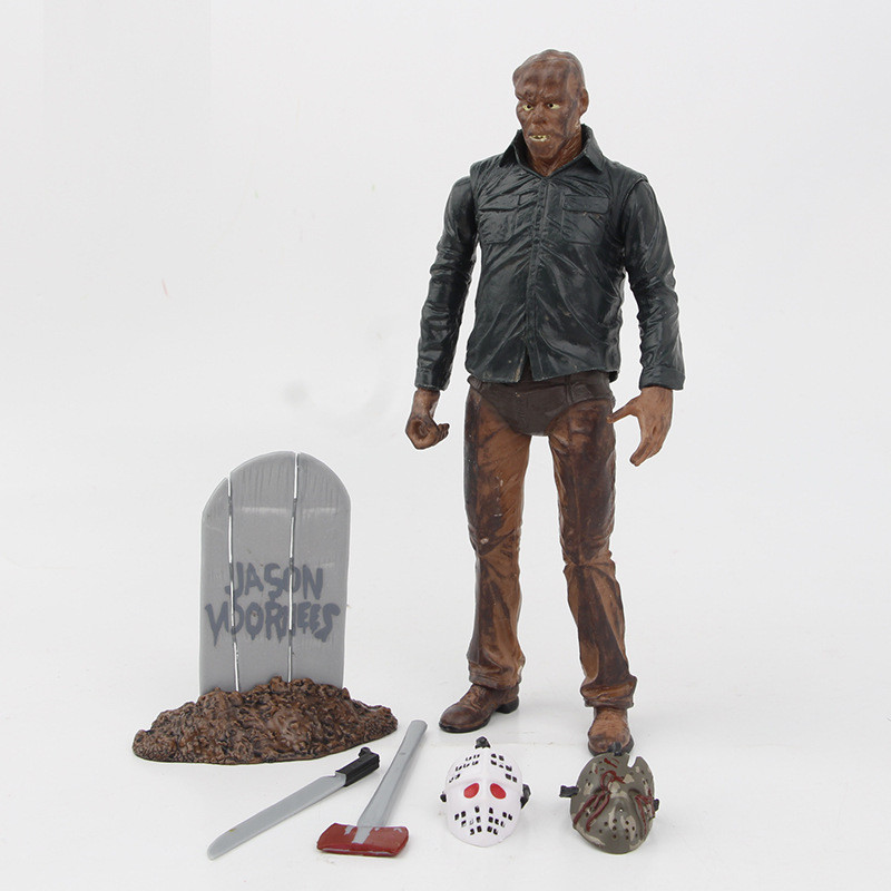 Jason Classic Edition Black Friday Nhân vật hành động sưu tập Mô hình đồ chơi Pvc 16cm