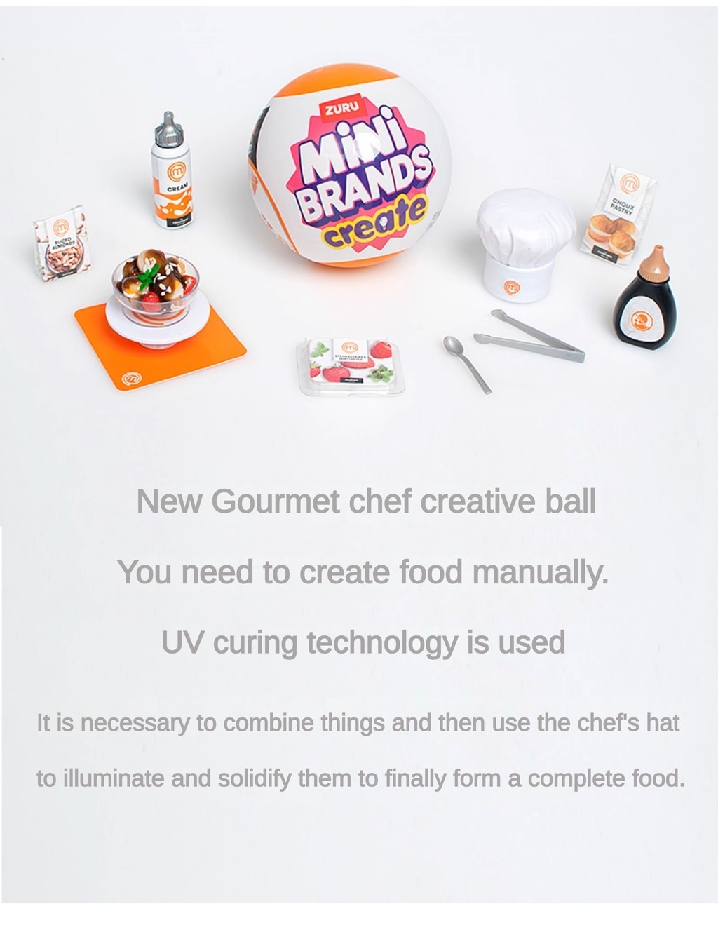 Gourmet Ball Sáng Tạo Nấu Ăn Master ZURU Mini Thương Hiệu Tạo ...