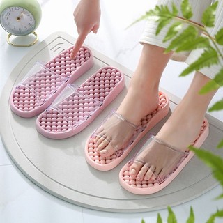Dép Hộ Gia Đình Nữ Phòng Tắm Chống Trơn Trượt Tắm Massage Chân Nam Kháng Khuẩn Nhà Trong Nhà San