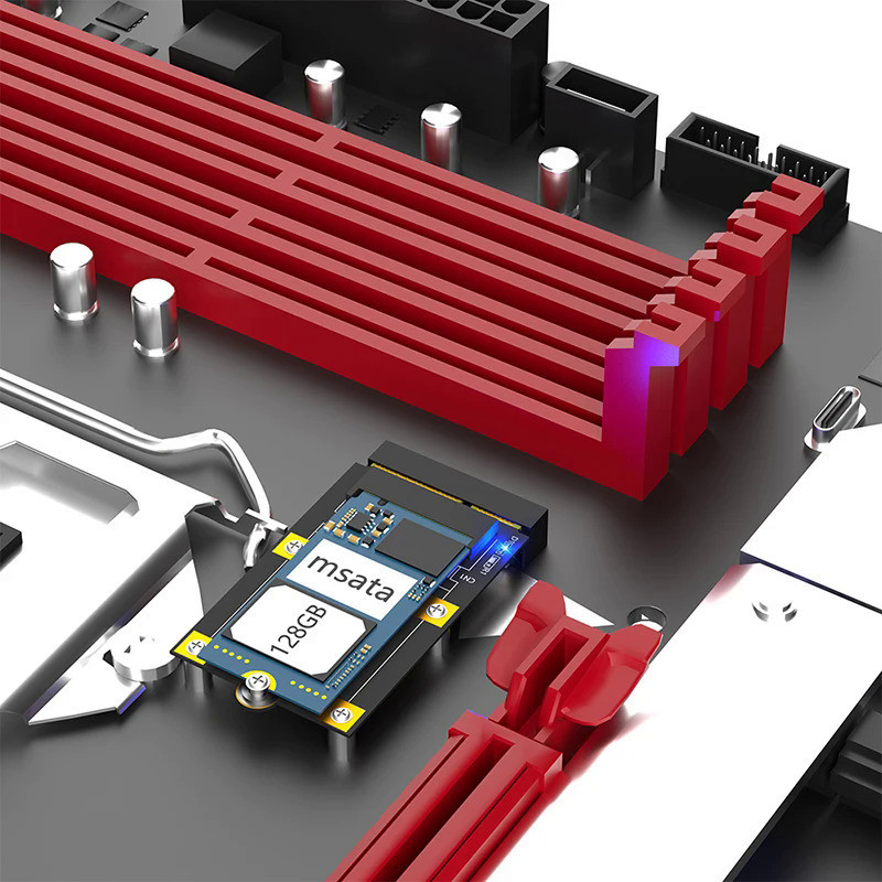 M.2 B Key to mSATA Adapter Card Riser NGFF M.2 SATA-Bus SSD sang mSATA ...