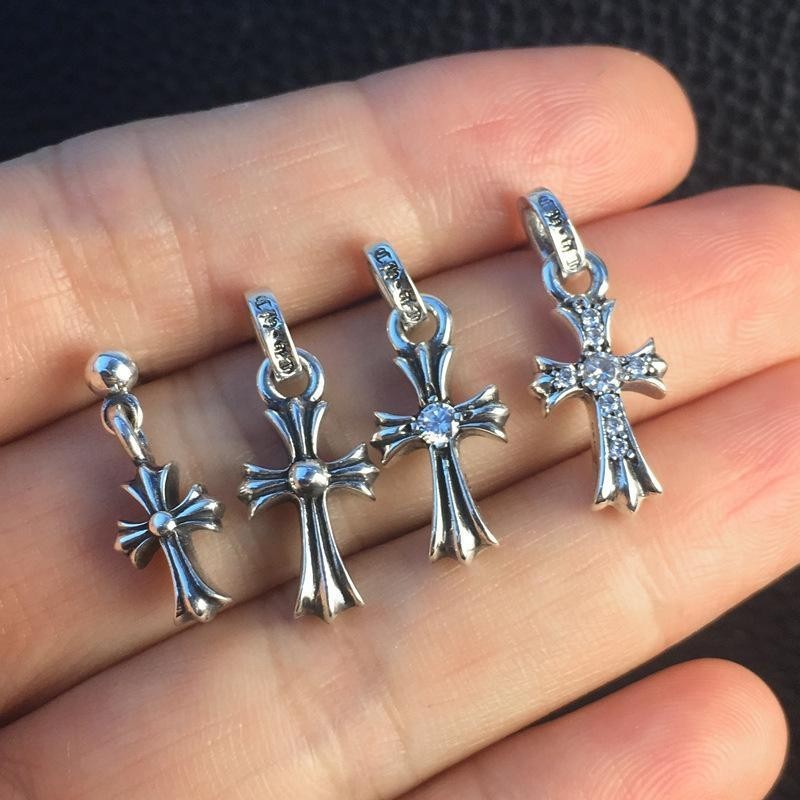 Bông Tai Trái Tim Chrome Bông Tai Chữ Thập Ngôi Sao Cùng Phong Cách Cổ ...