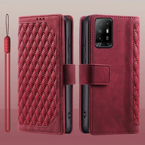 Dành Cho OPPO A94 5G A95 5G Reno 5Z 6Z 5G Da Lật Đựng Thẻ Sách Ví Đứng Bảo Vệ Toàn Diện Ốp Lưng Cho OPPO Reno5 Z 5G Reno6 Z 5G Vỏ Điện Thoại