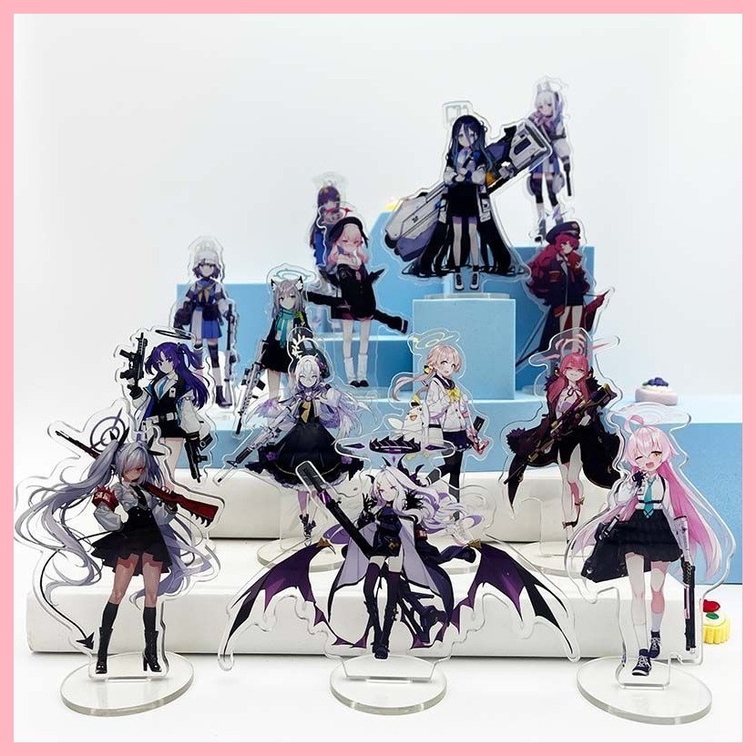 Stand Model Blue Archive Takanashi Hoshino Sunaokami Shiroko Sorasaki Hina Izayoi Nonomi [2180 Lời khen ngợi của mọi người] Azure File Acrylic Stand Trắng Arurina Hoshino Alice Ilubo HD Trang trí máy tính để bàn