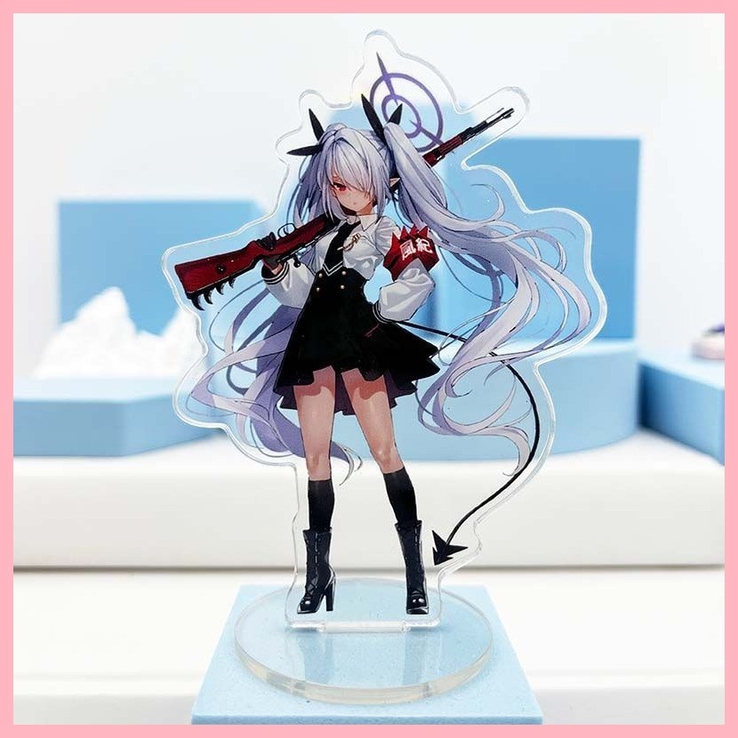 Stand Model Blue Archive Takanashi Hoshino Sunaokami Shiroko Sorasaki Hina Izayoi Nonomi [2180 Lời khen ngợi của mọi người] Azure File Acrylic Stand Trắng Arurina Hoshino Alice Ilubo HD Trang trí máy tính để bàn