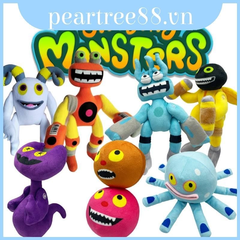 My Monsters Hát Nhân Vật Sang Trọng Hiếm Wubbox Ghazt Thumpies Ngón Chân Jammer Air Epic Wubbox Wubbox Tawkerr Epic