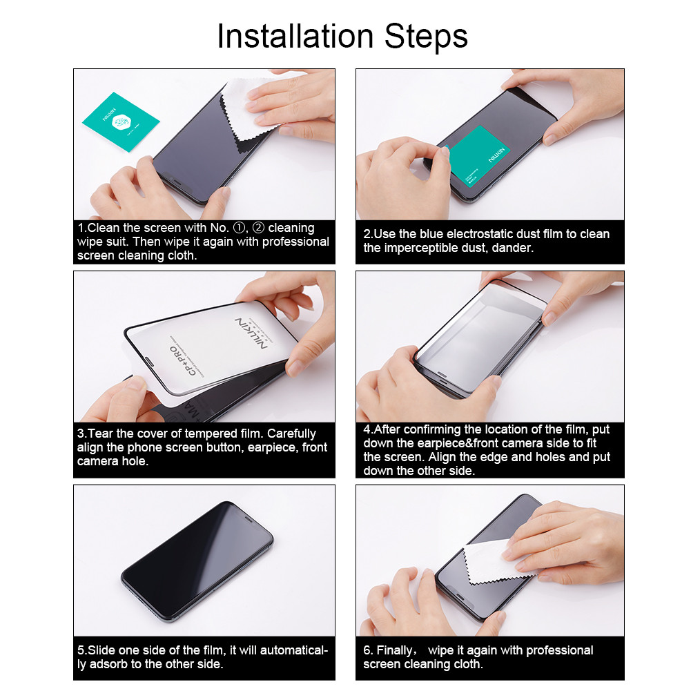 Mô tả Kính cường lực NILLKIN CP + Pro cho OPPO Find N5 9H Tấm bảo vệ màn hình chống cháy nổ - 10