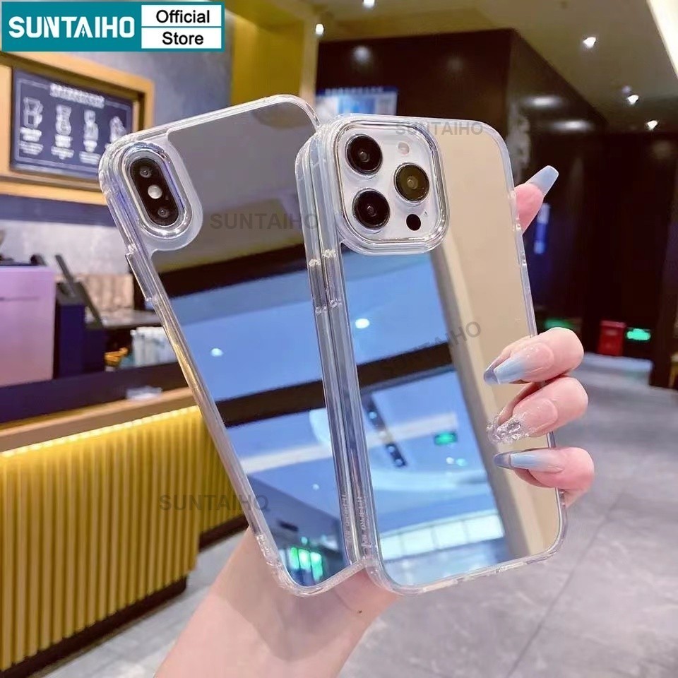 Ốp lưng iPhone Suntaiho có gương - Ảnh 2