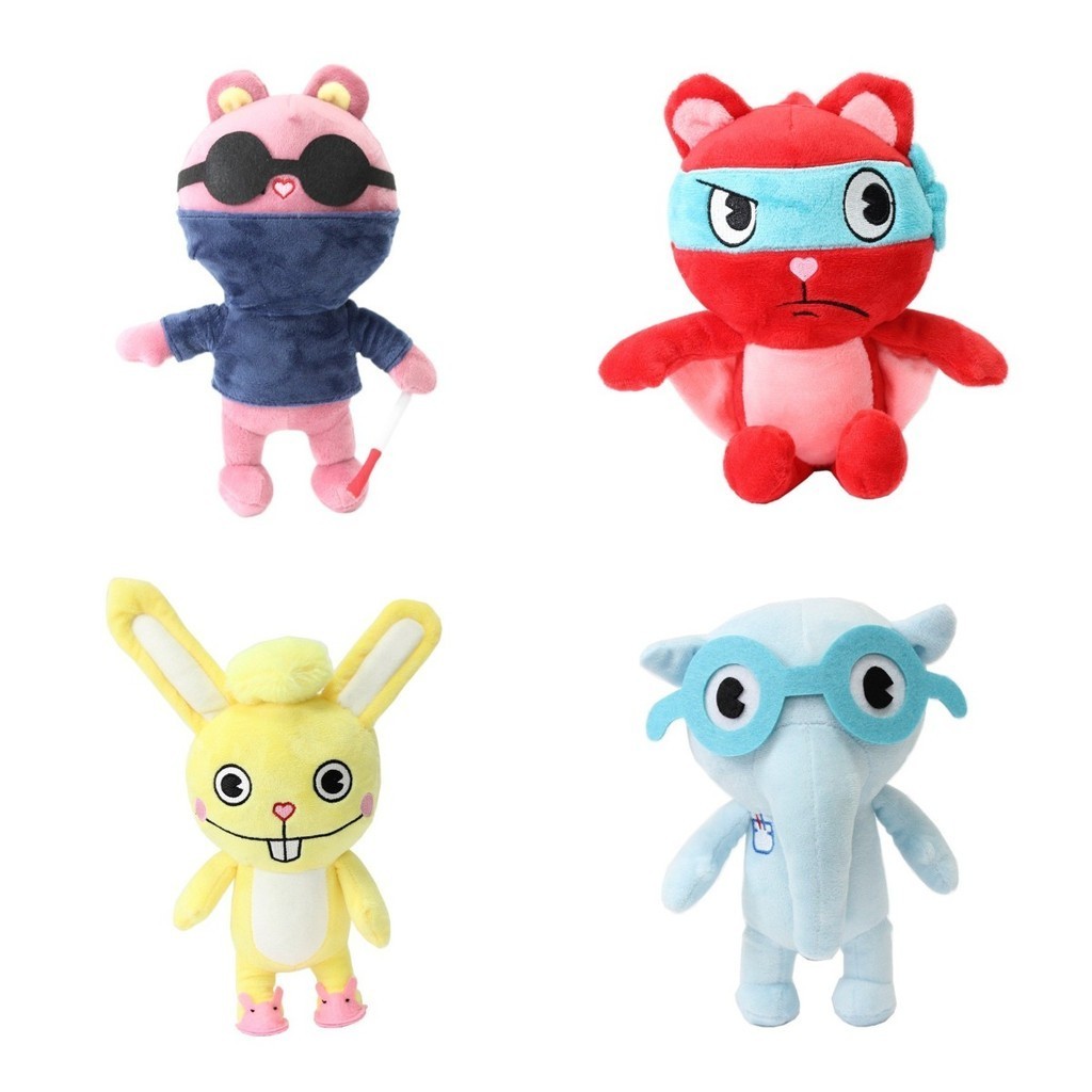Đồ chơi thú vị Flippy sang trọng Happy Tree Friends Soldier Bear With Pp Cotton
