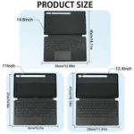 Jomaa cho Vỏ bàn phím không dây Bluetooth 14.6 inch Samsung Galaxy Tab S10 có bàn di chuột RGB có đèn nền Bàn phím máy tính bảng có thể sạc lại cho S9FE + 11 / 12.4 inch — ảnh 6