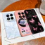 Vỏ Thiết Kế Mới Cho Redmi Note 14 Pro 4G 5G Fantasy Tím Bướm Bảo Vệ Silicon Mềm TPU Ốp điện thoại Cho RedmiNote14Pro 4G 5G Siêu Mỏng Capa