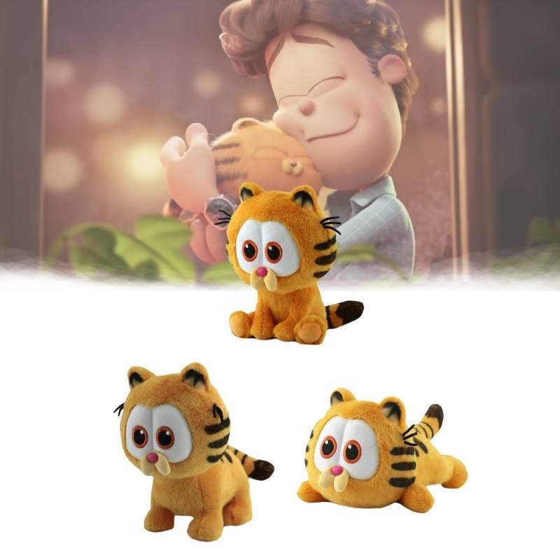 Garfielddoll Garfield Nhiều Màu Sắc Mèo Sang Trọng Búp Bê Ngắn Sang Trọng 160g-200g Đồ Chơi Hoạt Hình