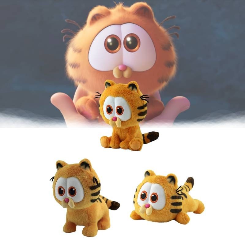Garfielddoll Garfield Nhiều Màu Sắc Mèo Sang Trọng Búp Bê Ngắn Sang Trọng 160g-200g Đồ Chơi Hoạt Hình