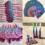 Tiệc Bé Gái Ultimate Gói Sinh Nhật Đĩa Giấy Cốc Khăn Ăn Bóng Bay Trang Trí