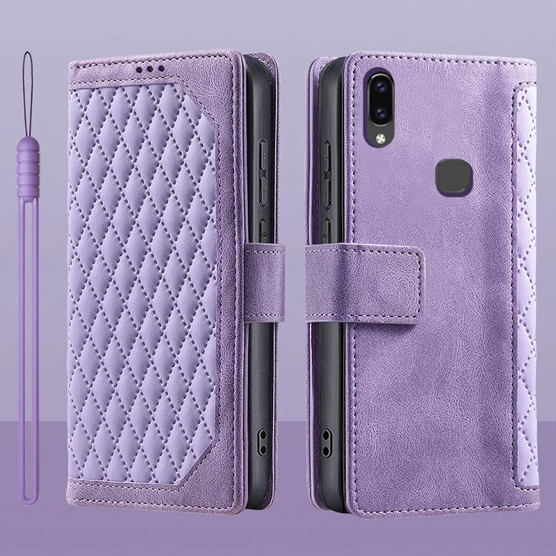 Dành Cho Vivo V9 Pro V9 Thanh Niên Y85 Da Lật Đựng Thẻ Sách Ví Đứng Bảo Vệ Toàn Diện Dành Cho Vivo V9 V 9 Pro Thanh Niên Y85 Vỏ Điện Thoại