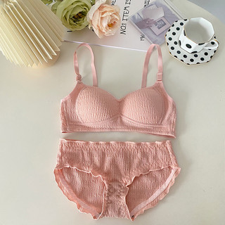 [Bộ áo ngực] Đồ lót không dây cho bé gái Thanh niên Cốc mỏng mềm mại Áo ngực nữ không dây liền mạch Push Up Quần lót nữ Bralette