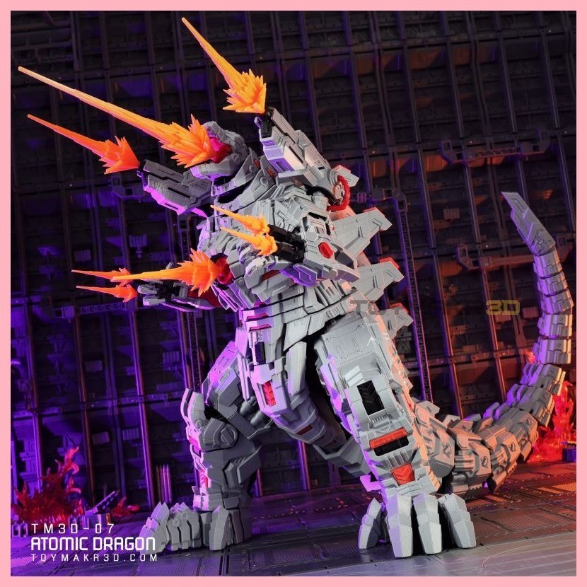Hình Mẫu Vajra Godzilla Máy In Godzilla Mô Hình Lắp Ráp Mecha Đồ Chơi Vận Chuyển Trong Bầu Trời