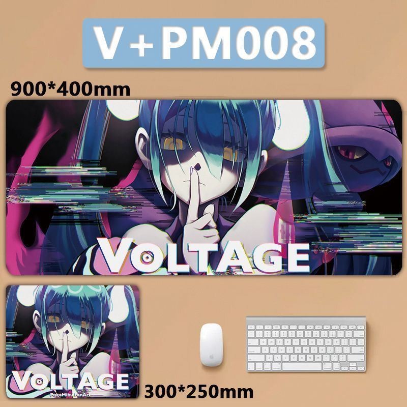 Phong Cách Mới Miếng Lót Chuột Purin Hatsune Miku Hatsune Miku Pokémon Fan Mouse Pad Quá Khổ Seaming