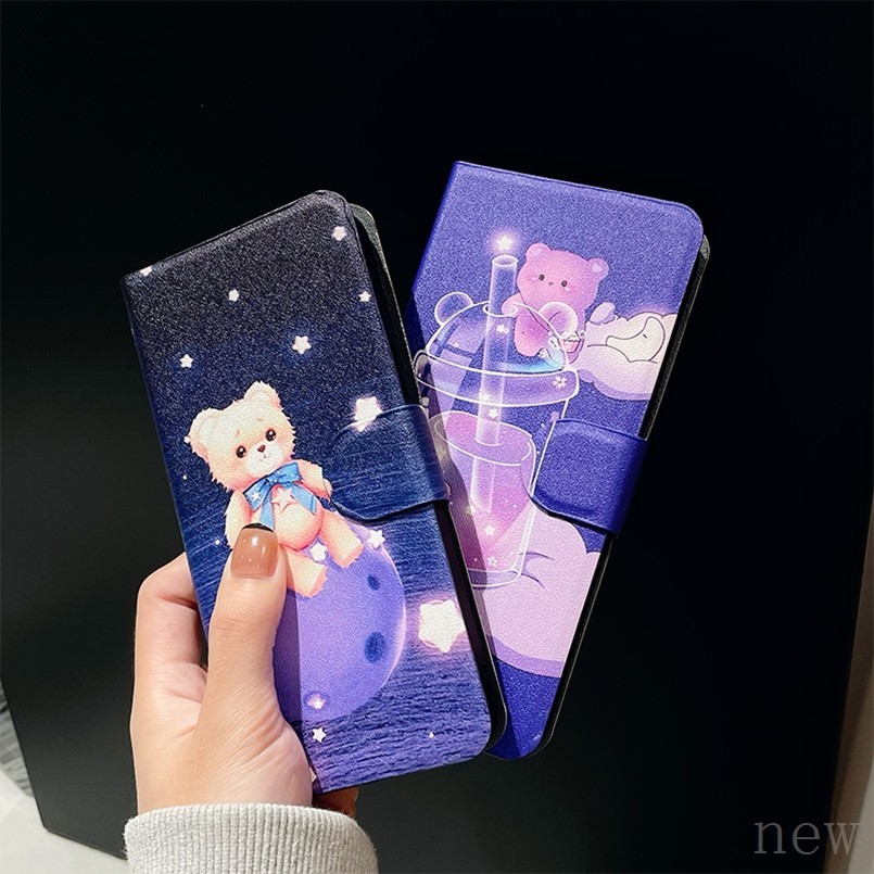 Ốp lưng da từ tính có thể gập lại Xiaomi Thích hợp cho Redmi Note 13 13R Pro + K70 K70E Vỏ điện thoại chống sốc toàn diện