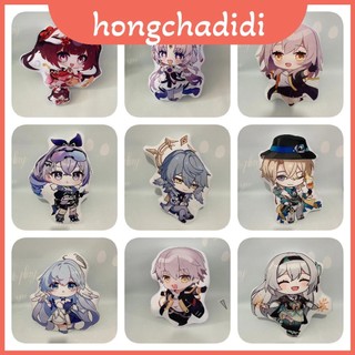 Anime Star Honkai Rail Gối Sang Trọng Pha Lê Mềm Nhung 45cm Đệm Ôm