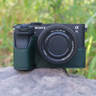 Thích hợp cho túi đựng máy ảnh Sony A7C2 A7M4 Vỏ bảo vệ A6400 A7R5 A6300A7M3 A6700 Bao da