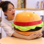 Bộ sưu tập đồ chơi sang trọng thực phẩm hoạt hình đáng yêu với xúc xích Hamburger bỏng ngô Khoai tây chiên Kem và gấu bông