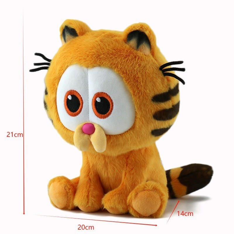 Garfielddoll Garfield Nhiều Màu Sắc Mèo Sang Trọng Búp Bê Ngắn Sang Trọng 160g-200g Đồ Chơi Hoạt Hình