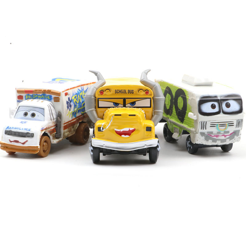 Car Story 3 Racing Car McQueen Die Tooth Cool Sister Mr Kết hợp xe đồ chơi trẻ em hợp kim Avi hủy diệt