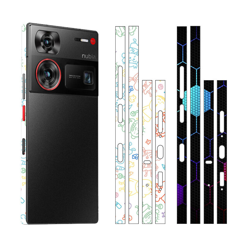 Dazzling Side Skin cho Nubia Z50 Z60 Ultra Z50S Pro Decal Khung Bảo Vệ ...