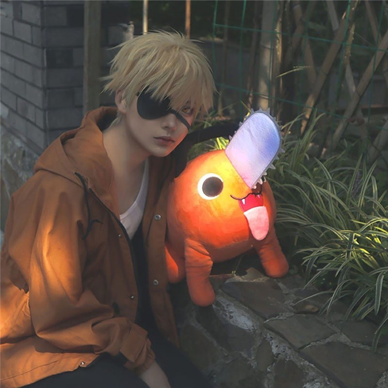 Anime Chainsaw Man Denji Thú Nhồi Bông Hình Nhân Vật Phim Plush nhồi búp bê quà tặng trẻ em