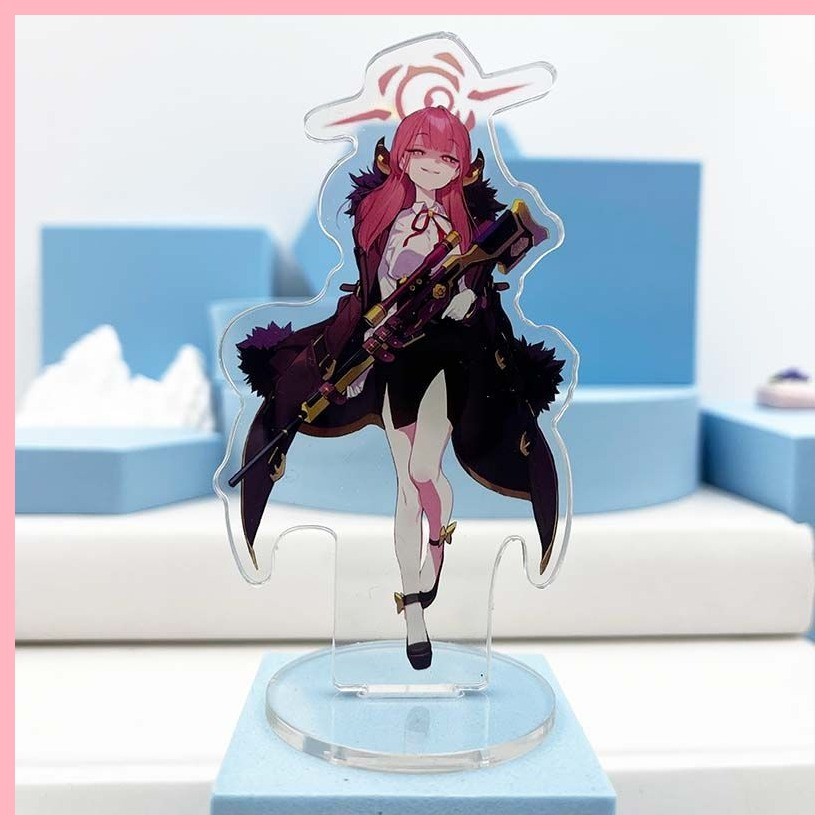 Stand Model Blue Archive Takanashi Hoshino Sunaokami Shiroko Sorasaki Hina Izayoi Nonomi [2180 Lời khen ngợi của mọi người] Azure File Acrylic Stand Trắng Arurina Hoshino Alice Ilubo HD Trang trí máy tính để bàn