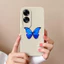 Dành Cho Oppo A60 4G Ốp điện thoại Thời Trang Cô Gái Thoáng Mát Phong Cách Hoạt Hình Vỏ Silicon Vuông Chống Sốc Cho OppoA60 4G Thiết Kế Mới Mờ Chống Sốc Siêu Mỏng Capa Ốp điện thoại