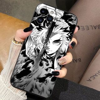 Demon Slayer Kyojuro Rengoku Cover Ốp Lưng Điện Thoại iphone Apple 16 16E 15 14 13 12 11 Pro X XS Max XR 8 7 Plus Vỏ Silicon Mềm Funda Điện Thoại Di Động