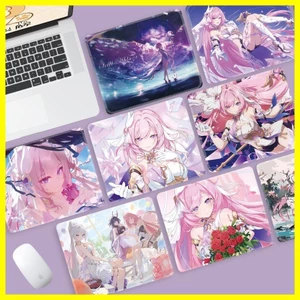 Miếng lót chuột Honkai Impact 3 Tấm lót chuột Elysia cỡ vừa thu gọn 3 Miếng đệm bàn ngoại vi trò chơi hai chiều Làm dày đường may