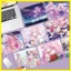 Miếng lót chuột Honkai Impact 3 Tấm lót chuột Elysia cỡ vừa thu gọn 3 Miếng đệm bàn ngoại vi trò chơi hai chiều Làm dày đường may
